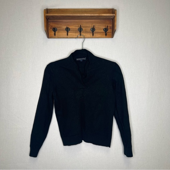 Brooks Brothers Sweaters - Brooks Brothers‎ | V Neck Merino Wool Sweater Black Large
